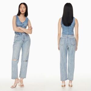 Aritzia Denim Forum The Joni High Rise 90s Loose Jean Size 23